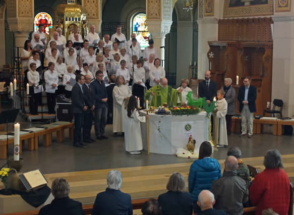 Erste Zertifizierungsfeier in der Kirche Romanshorn 2015