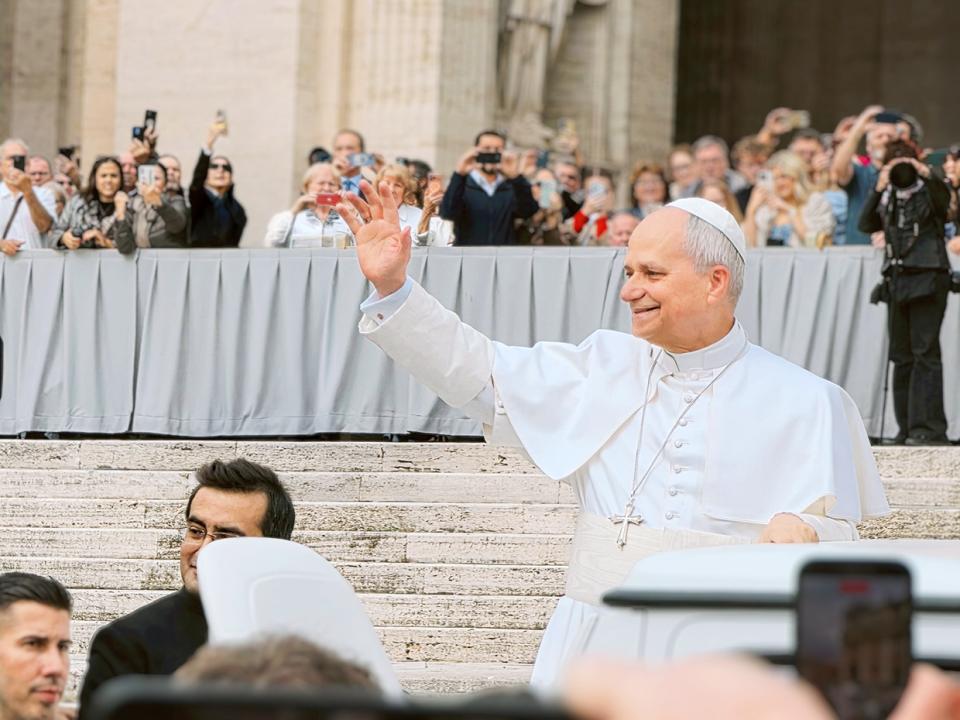 Audienz mit dem Papst