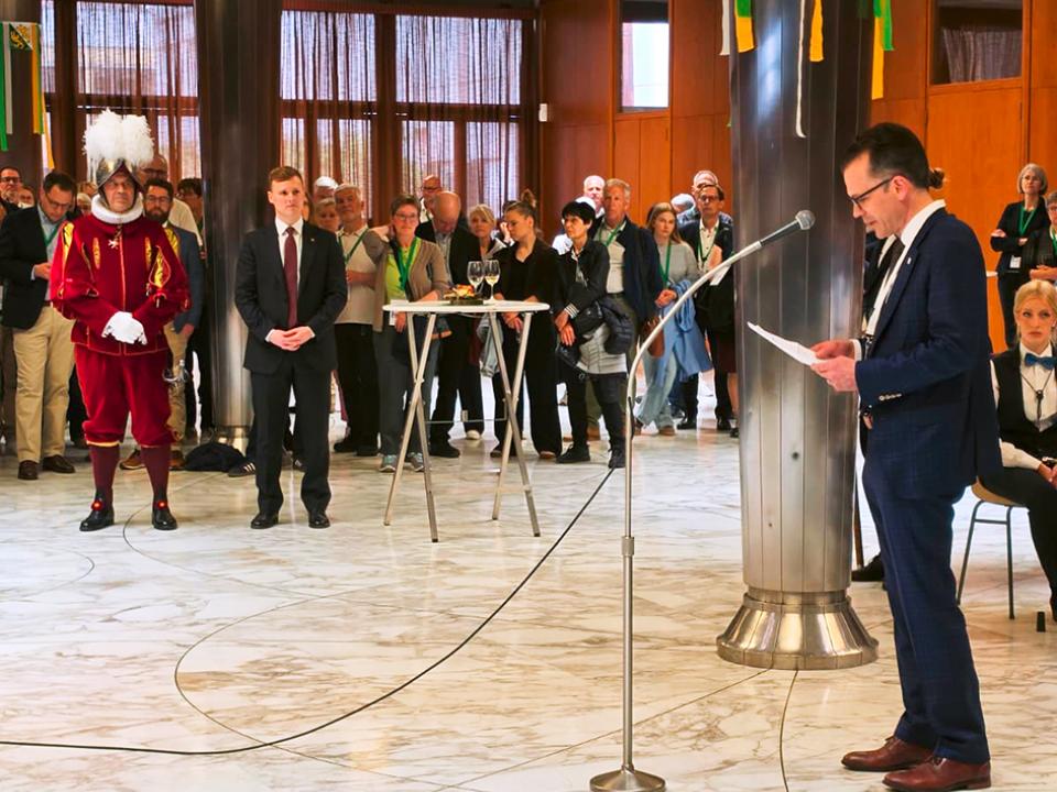 Regierungsratspräsident Dominik Diezi
