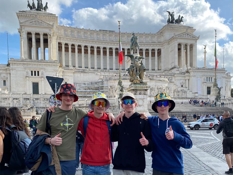 Auf Erkundungstour in Rom