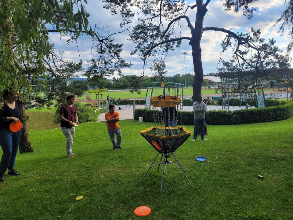 Disc Golf Spiel