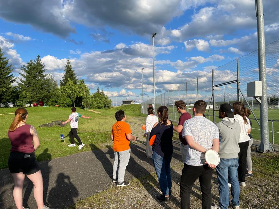Disc Golf Spiel