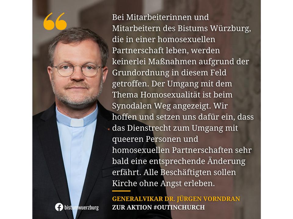 Generalvikar Dr. Jürgen Vorndran