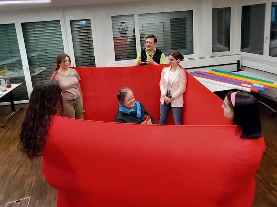 Interaktive Aufgabe zum Thema "Wir gehören alle dazu"