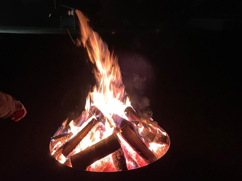 Feuer am Ranfttreffen