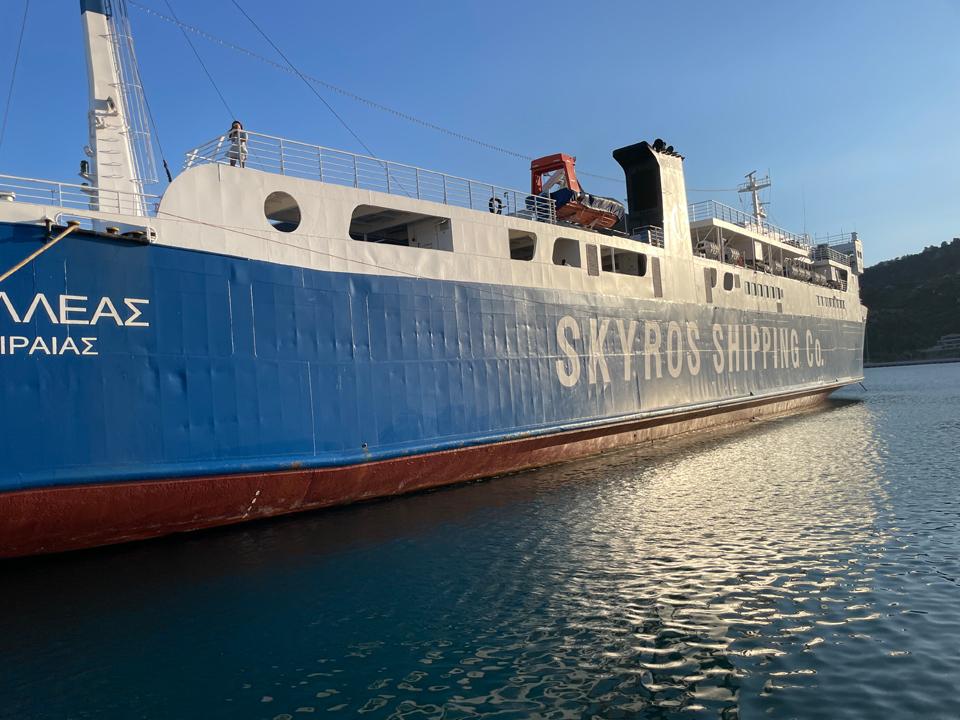 Fähre nach Skyros