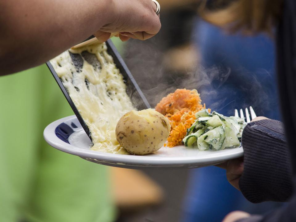 Raclette-Barbecue