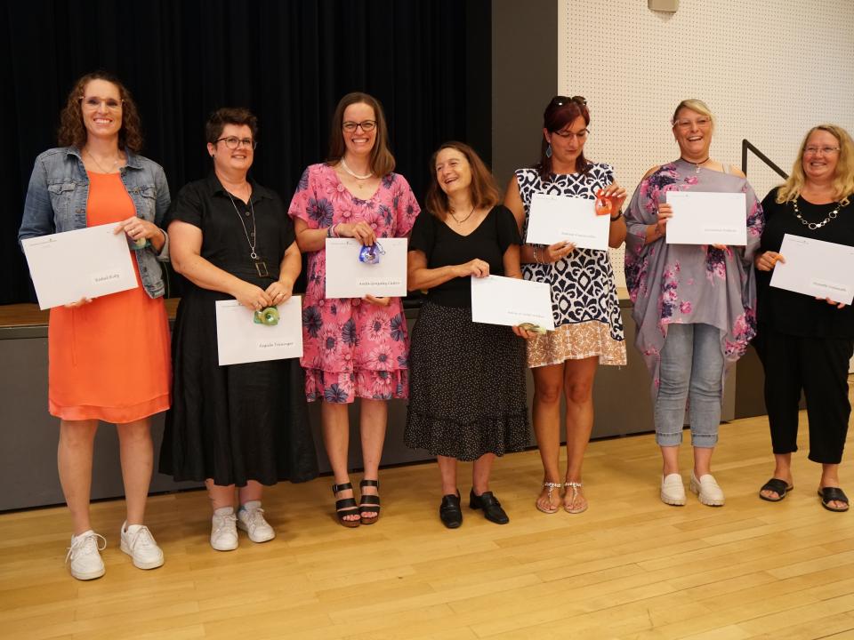 Abschlussfeier in Kreuzlingen