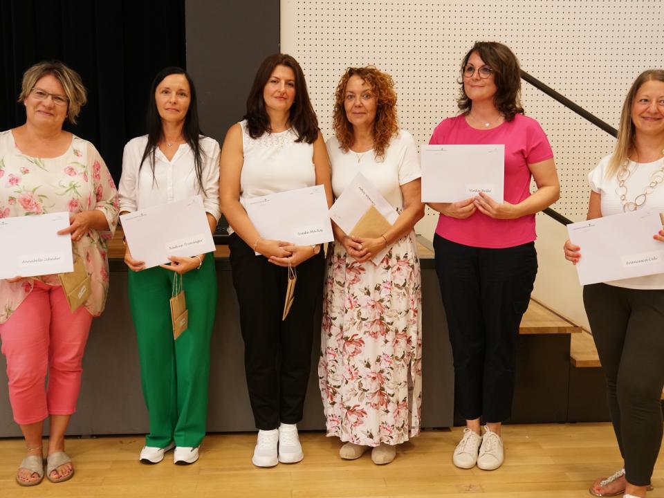 Abschlussfeier in Kreuzlingen