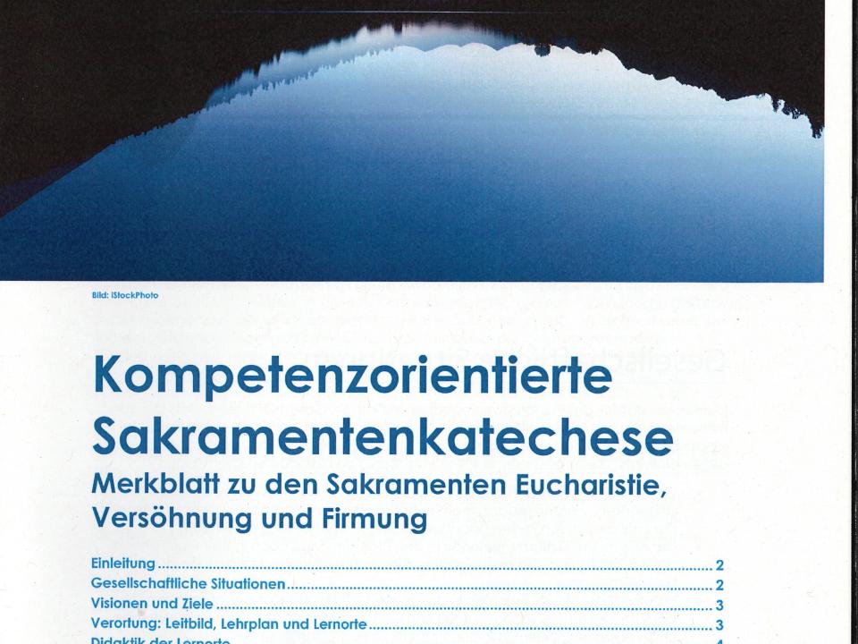 Merkblatt Sakramentenkatechese