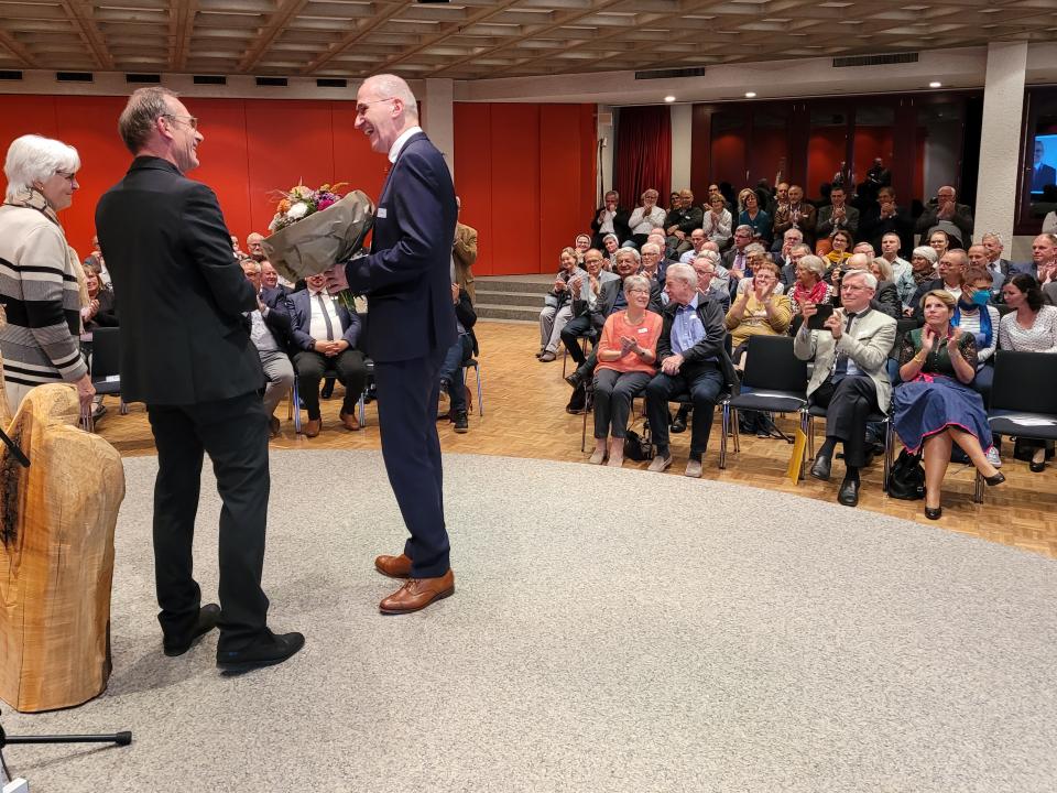 Nach der Dankesrede
