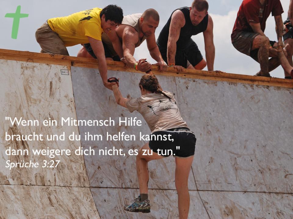 Anderen helfen