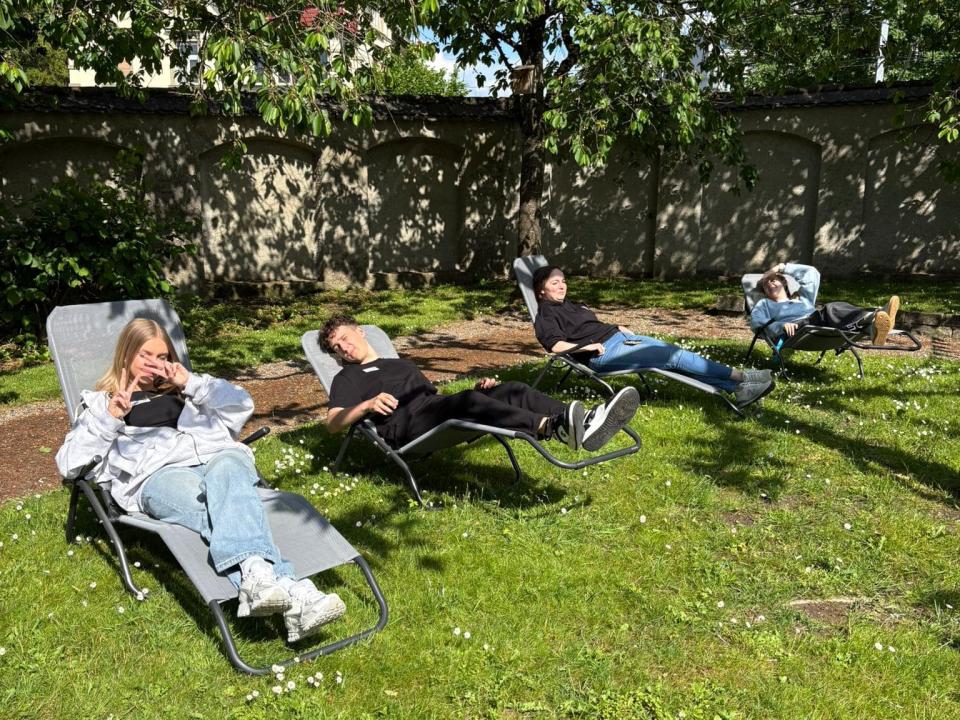 Probeliegen für das Chill-out im Klösterli Frauenfeld