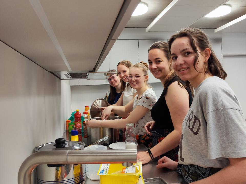 Kochen in der Gemeinschaft