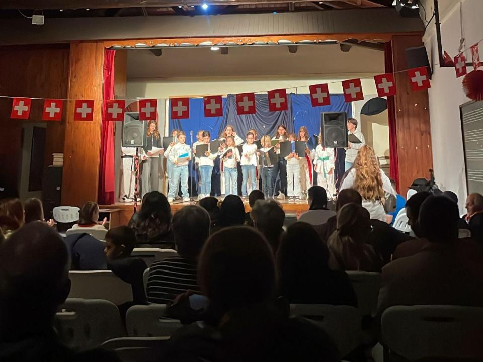 Aufführung der Musikschule am Begegnungsabend