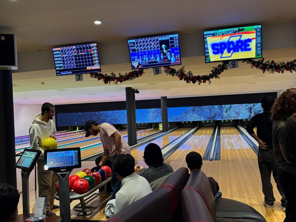 Bowling am UMA-Treffen