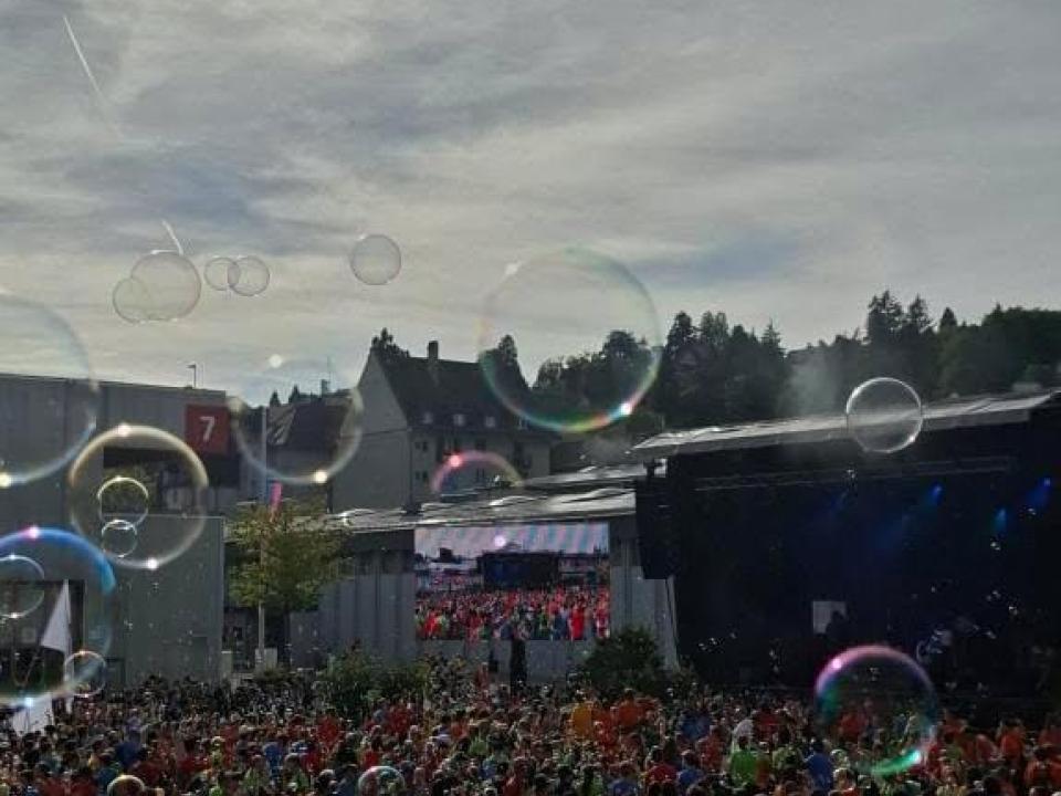 Einblick in die Arena am Minifest 2025