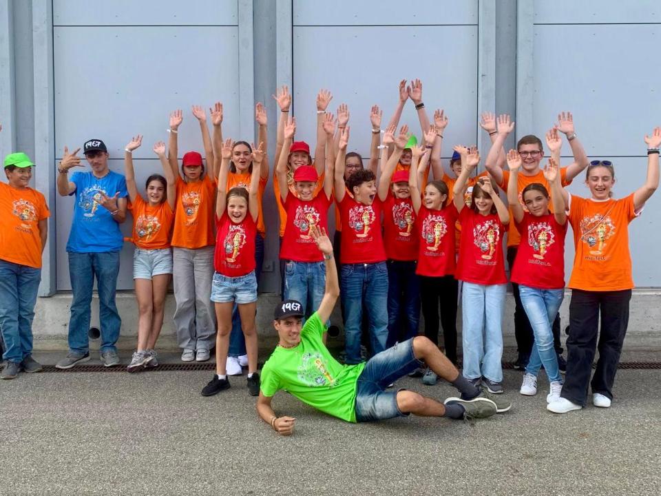 Minis aus Wängi ud Sirnach am Minifest