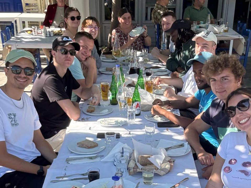 Gemeinsam Mittagessen