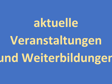 Aktuelle Veranstaltungsdaten