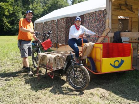 Joel Meier und Michaela Hut