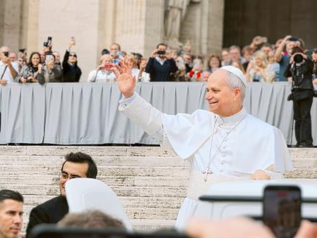 Audienz mit dem Papst