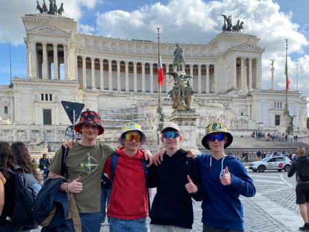 Auf Erkundungstour in Rom