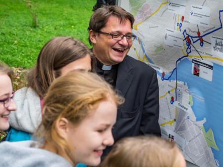 Gespräch mit dem Bischof