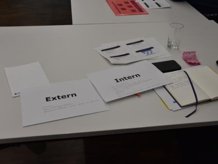 Erarbeitetes Kursmaterial