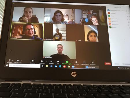 Online-Gespräch mit Bischof Felix