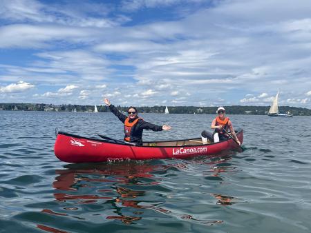 Erholsames Paddelabenteuer