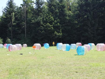 Bubblesoccer am Ateliertag