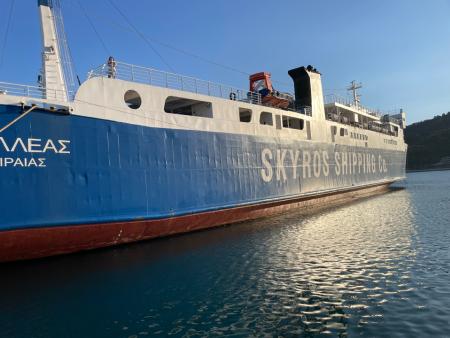 Fähre nach Skyros