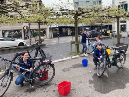Voller Erfolg bei Veloputzaktion 2022