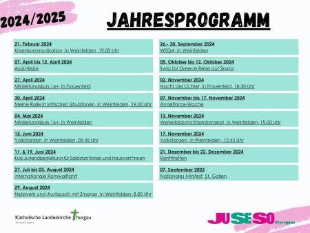 Jahresplan 2024-2025