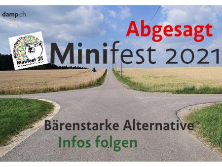 Absage Minifest 2021 - Bärenstarke Alternative