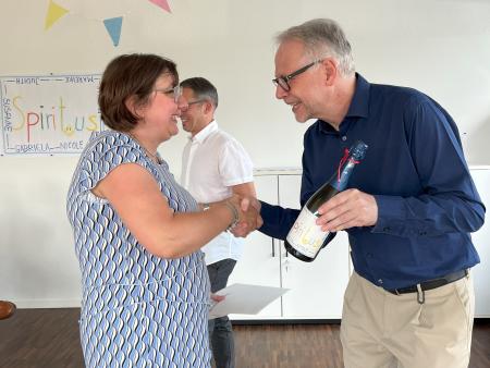 Zertifikatsübergabe