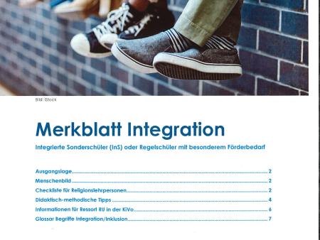 Merkblatt Integration