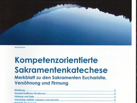 Merkblatt Sakramentenkatechese