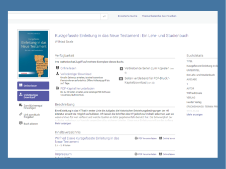 E-Books: Neu im Mediothekskatalog