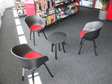 Mediothek - ein Ort zum Verweilen und Arbeiten