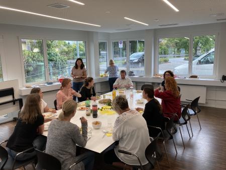 Gemeinsames Mittagessen