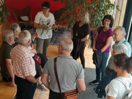 Weiterbildung der Sakristanen-Vereinigung Thurgau bei Heimgartner Fahnen in Wil