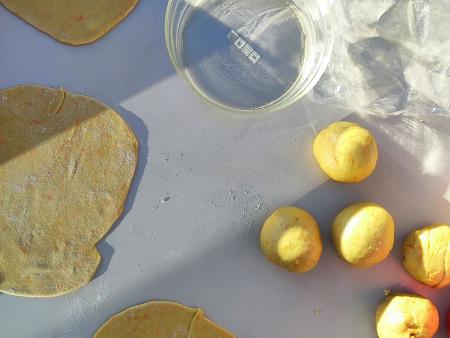 Vor dem Backen