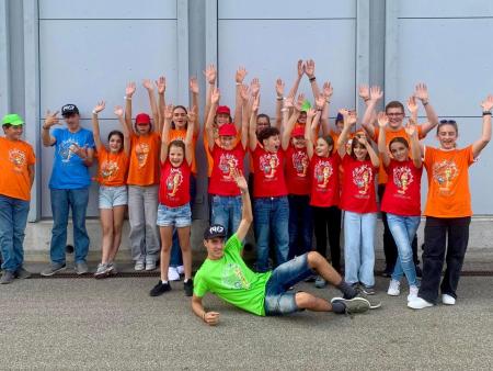 Minis aus Wängi ud Sirnach am Minifest