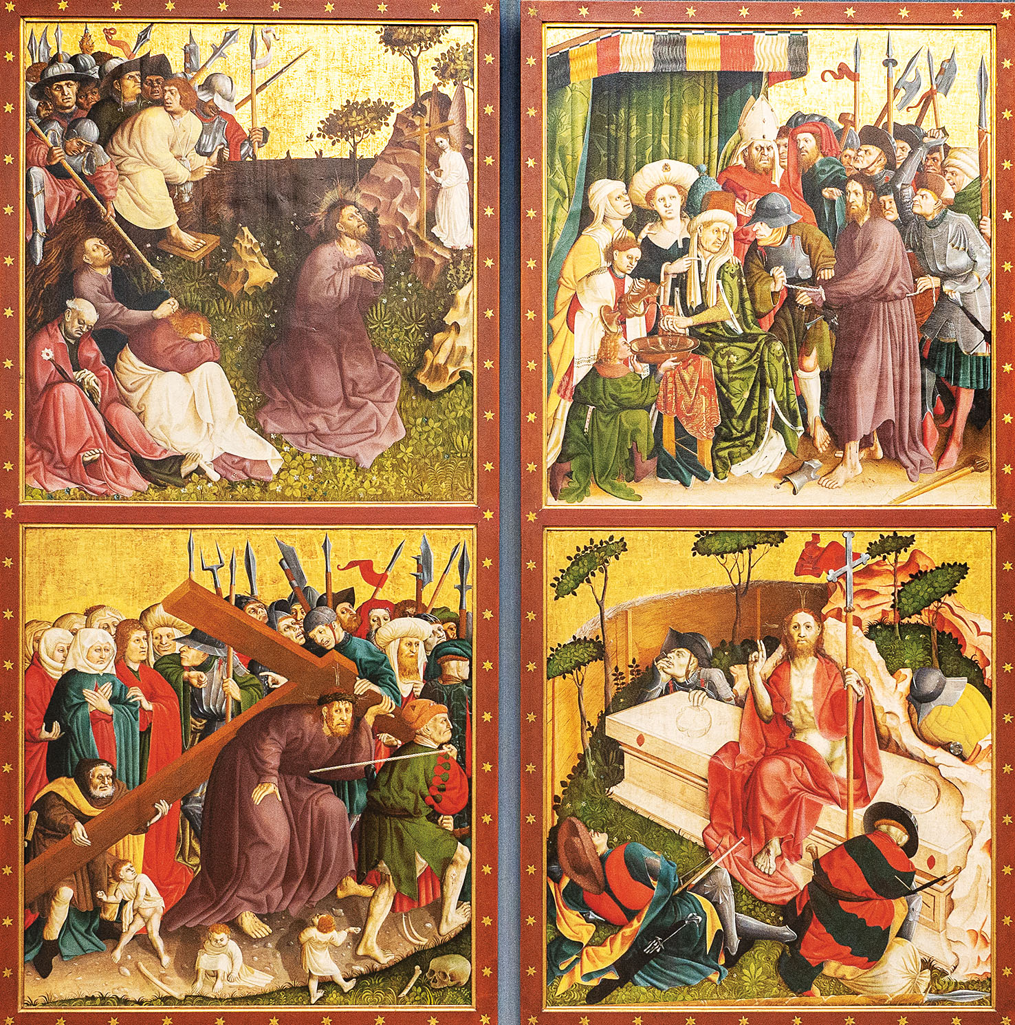 Leidensweg Christi von Hans Multscher (1400–1467), Wurzacher Altar