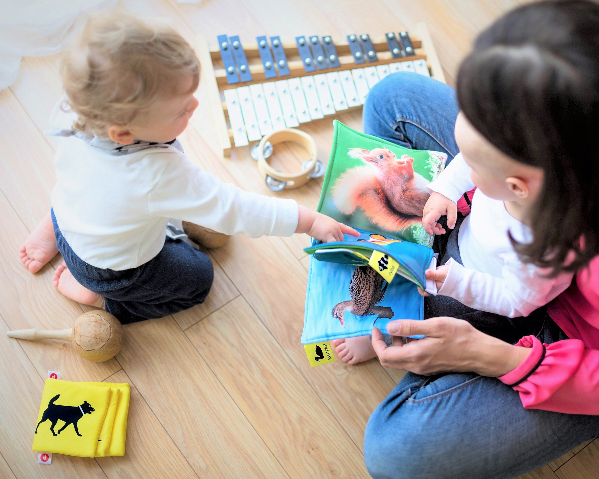 Arbeit mit Kleinkindern