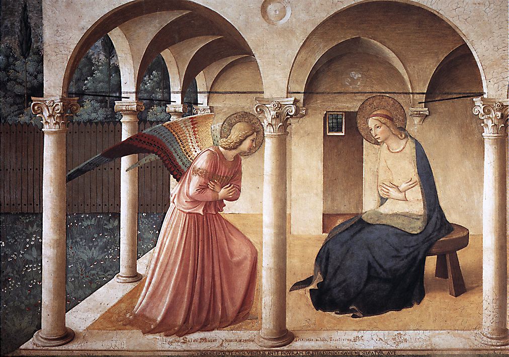 "Verkündigung" von Fra Angelico